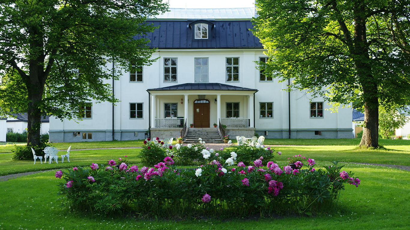 Herrgården och Engelska parken i Stjärnsund.