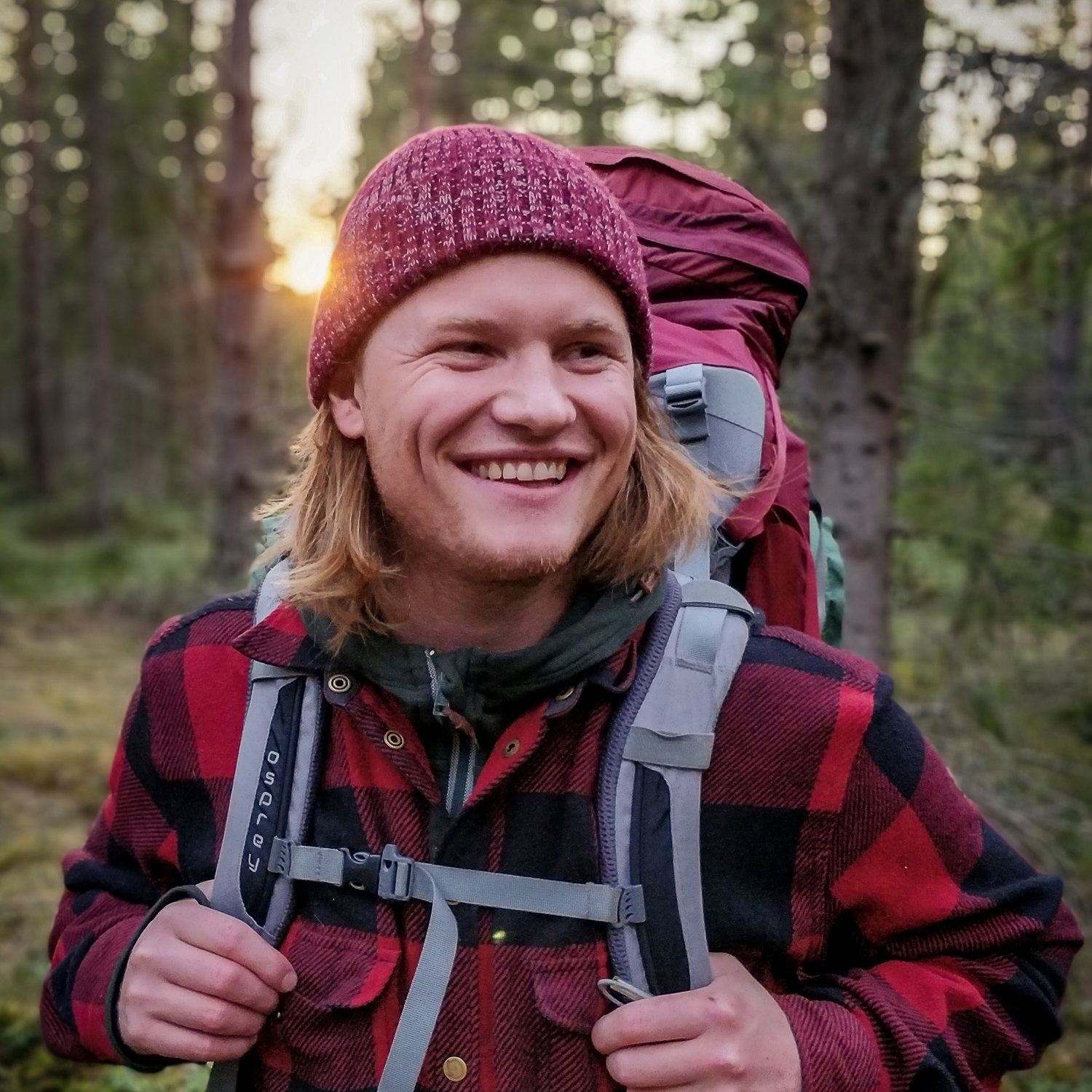 Porträtt på Julius Aspman.