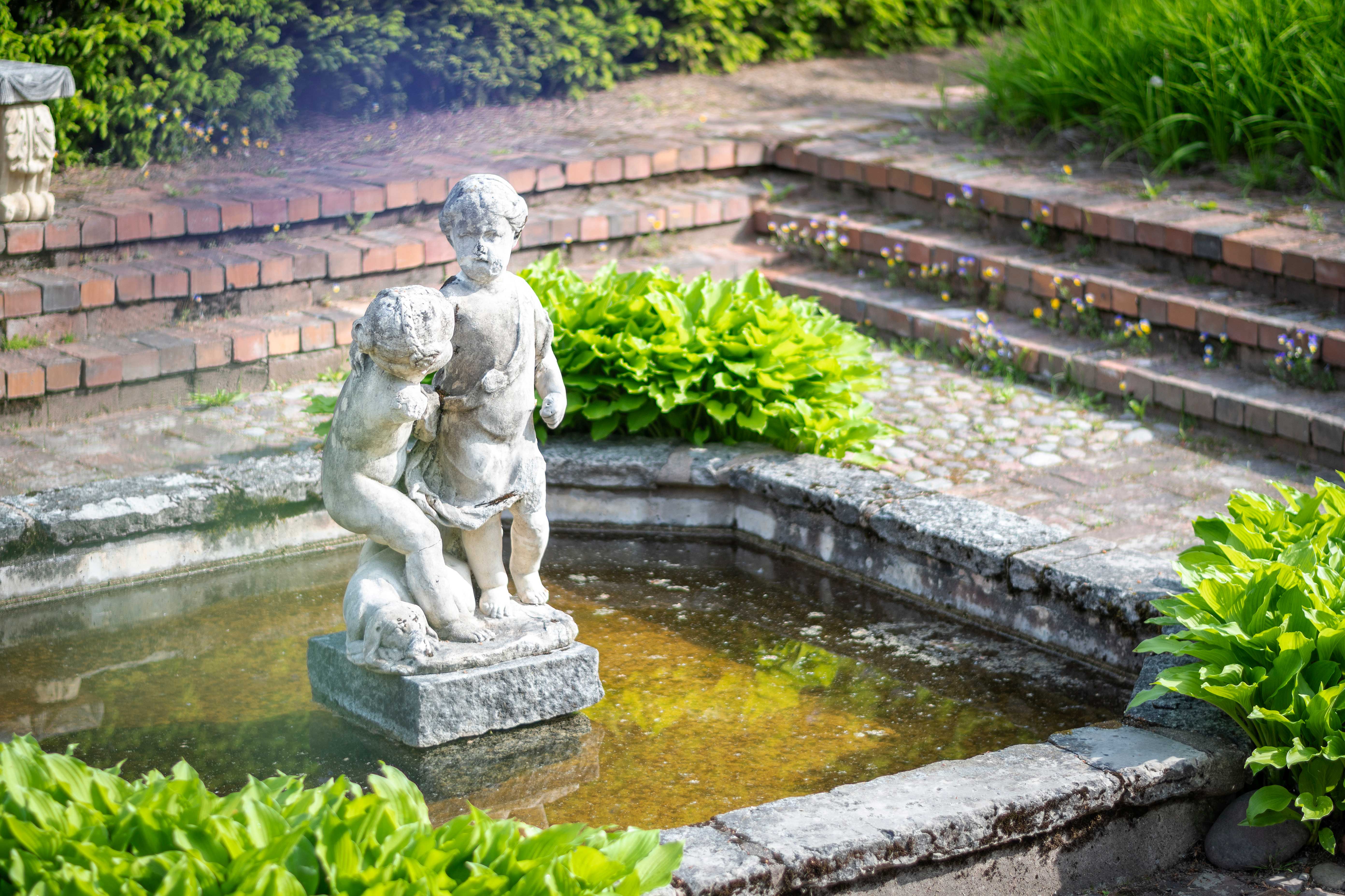 Trädgården på Hildasholm.