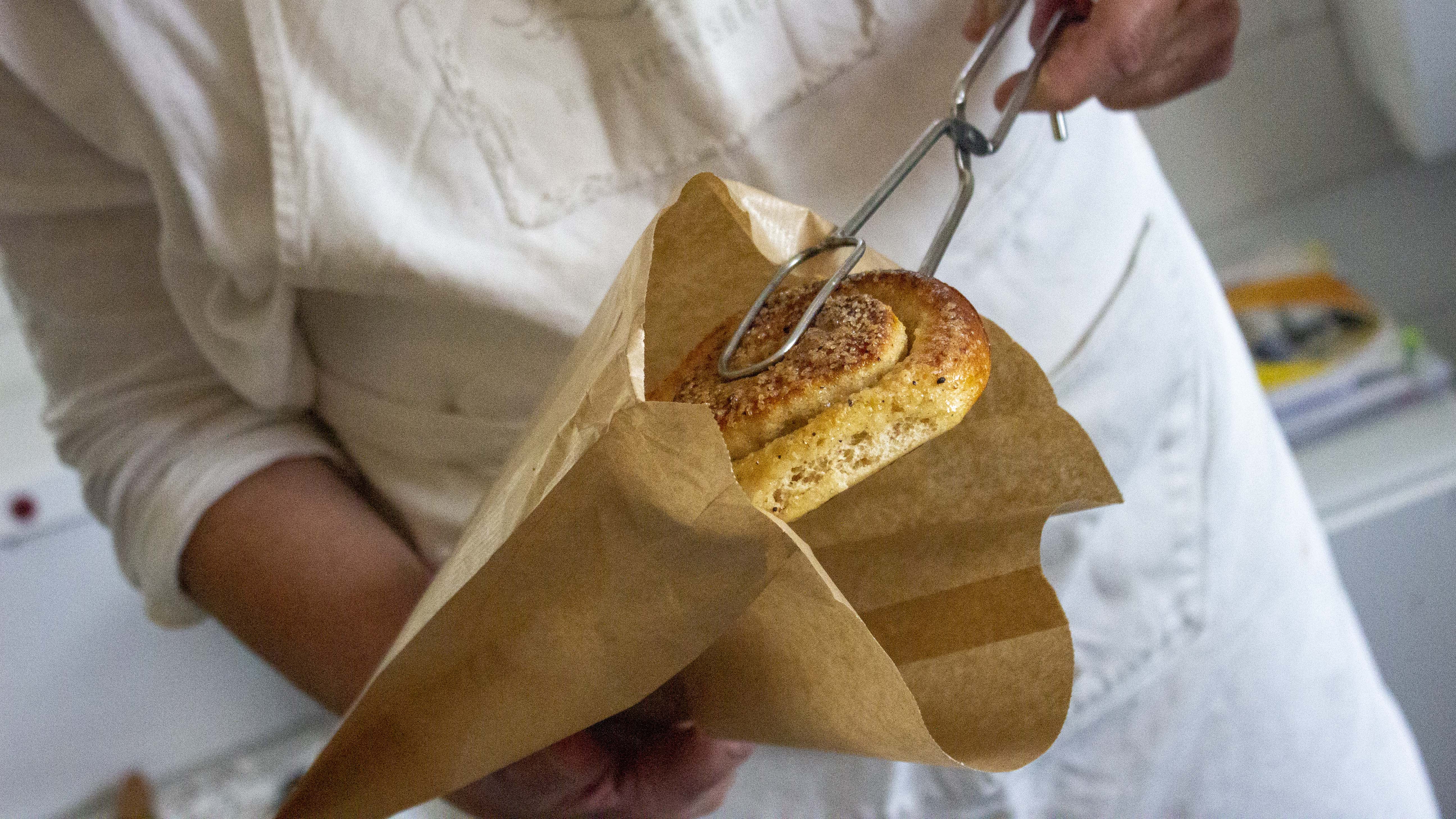 Kanelbulle från Snitths.