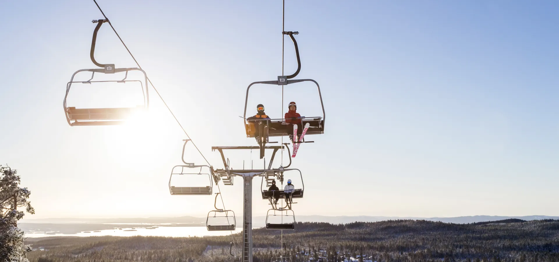 Sittlift i Orsa Grönklitt.