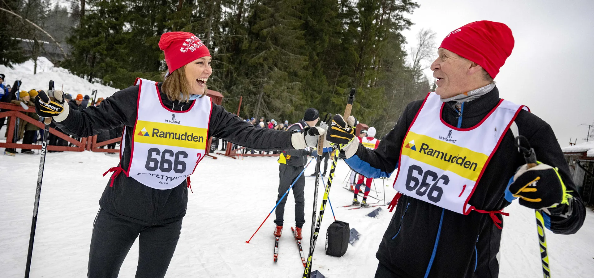 Deltagare skickar vidare kollega i Stafettvasan.