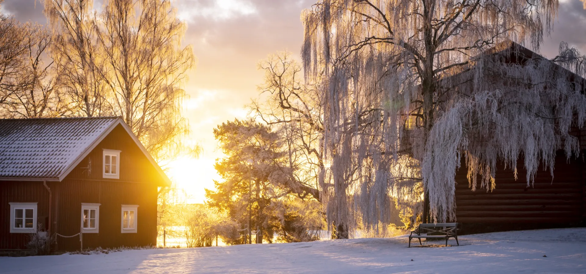 Ornässtugan i solnedgången.