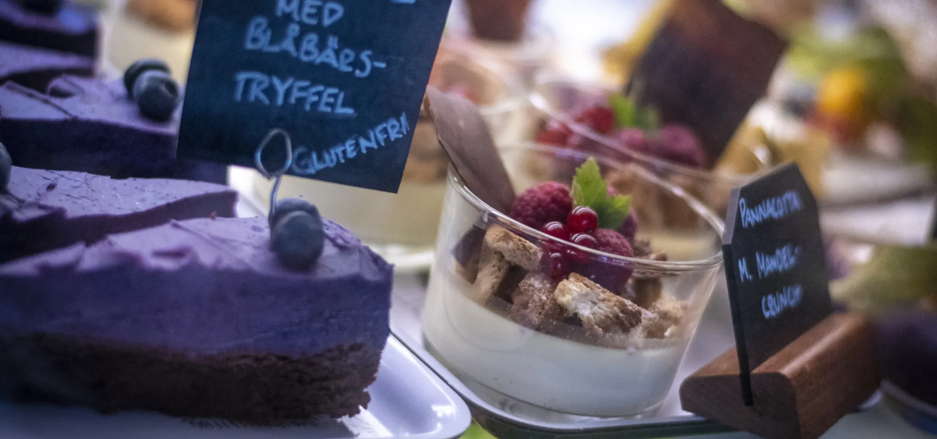 Bakverk från Café Zorn i Mora, som är listade och rekommenderade av White Guide.