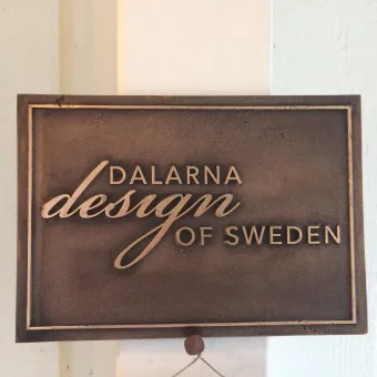 Sign, Dalarna Design of Sweden