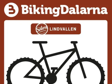 Biking Dalarna sign.